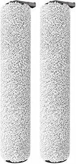 Lint Roller Brush, Hepa Filter, Compatible For Midea X6 / X8 / X9 / X9 Pro / FC9 / G3 / G4 / GX3, Floor Scrubber Accessory spare parts(Roller Brush 2pcs)