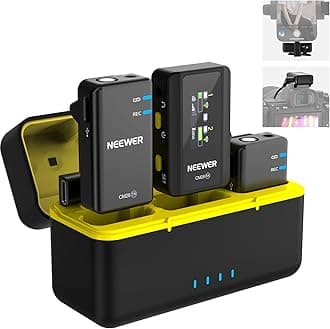 Neewer CM28 Professional Wireless Lavalier Microphone for Camera/PC/Compatibl...