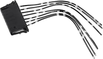 Motoforti Tail Light Wiring Harness for Mercedes-Benz W204 C180 C200 C230 C25 C300 C63 No.A2115450328 Harness Clip Connector Pigtail Long-lasting