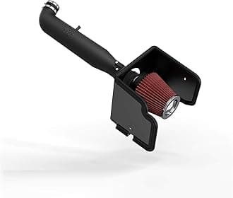 K&N 57-6014 Washable and Reusable Car Performance Intake Kit, Red