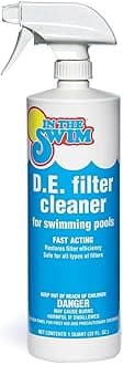 In The Swim DE Filter Cleaner - Removes Oil and Grease from Your Filter Element - 1 Quart
