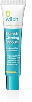 Witch Blemish Clearing Spot Gel with Salicylic Acid and Witch Hazel, anti inflammatory, reduces redness, calms,soothes and helps clear effected pores. 15ml