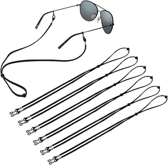 SHINKODA Eyeglasses Holder Strap Glasses Lanyard Sunglasses Retainer Cord Eye Glasses Holders Around Neck