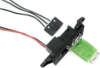 AA Ignition AC Blower Motor Resistor Kit with Harness - Replaces# 89019088, 973-405, 15-81086, 22807123 Fits Chevy Silverado, Tahoe, Suburban, Avalanche, GMC Sierra, Yukon, Cadillac Escalade HVAC Fan