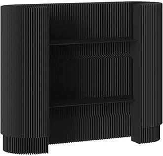 Reception Desk Counter Desks for Checkout & Retail, Modern Office Computer Front Desk, Small Cashier Retail Counter Table, for Office Boutique Spa Lobby Salon Hotel (Black)