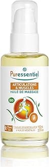Muscle Relaxing Organic Massage Oil with Arnica and Wintergreen - Aromatherapy Oil for Muscle Tension - Alcohol Free, Plant Based - Revive Sore, Tired Joints and Body Aches - 3.5 Oz