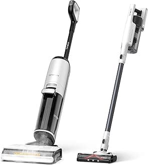 Tineco Floor ONE S7 Steam Cordless Wet Dry Vacuum Steam Mop All-in-One & A30S Cordless Stick Vacuum Cleaner, 160W Suction, 60Min Runtime