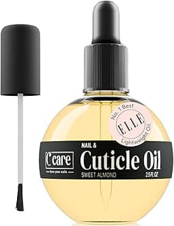 Cuccio Sweet Almond Cuticle Revitalizing Oil - Lightweight Super-Penetrating - Nourish, Soothe & Moisturize - Natural Ingredients/Plant Based Preservatives - 2.5 Oz, Bundled With C Nailcare brush