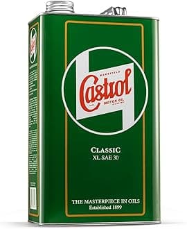 Castrol Classic XL30 engine oil 1 gallon | SAE 30 monograde Mineral Oil for pre-1950 Cars and pre-1970 motorcycles | low detergent formulation 4.54 litres
