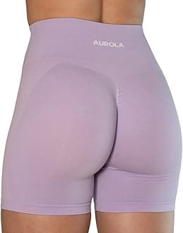 AUROLA Intensify Workout Shorts for Women Seamless Scrunch Short Gym Yoga Running Sport Active Exercise Fitness Shorts