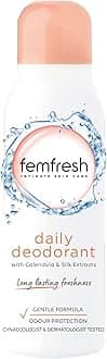 Daily Freshness Intimate Deodorant, Gentle Vaginal Odour Protection Spray for Women, Long-Lasting 12-Hour Freshness, Hypoallergenic, pH Balanced & Soap-Free, Safe for Sensitive Skin, 125 ml
