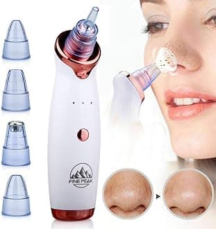 Blackhead Remover Vacuum Pore Cleanser with 5 Probes