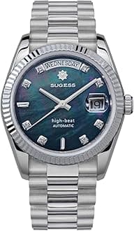 Sugess Classic S449 Automatic dan and date Men's Watches Sapphire Glass Waterproof Luxury Mechanical Watch