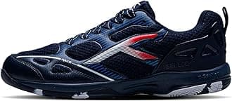 Men Raze Pro Badminton Shoes (Non Marking) | Also Indoor Sports | Lightweight, Breathable & Durable | X-Cushion | Active Grip Sole | Extended Heel Lock