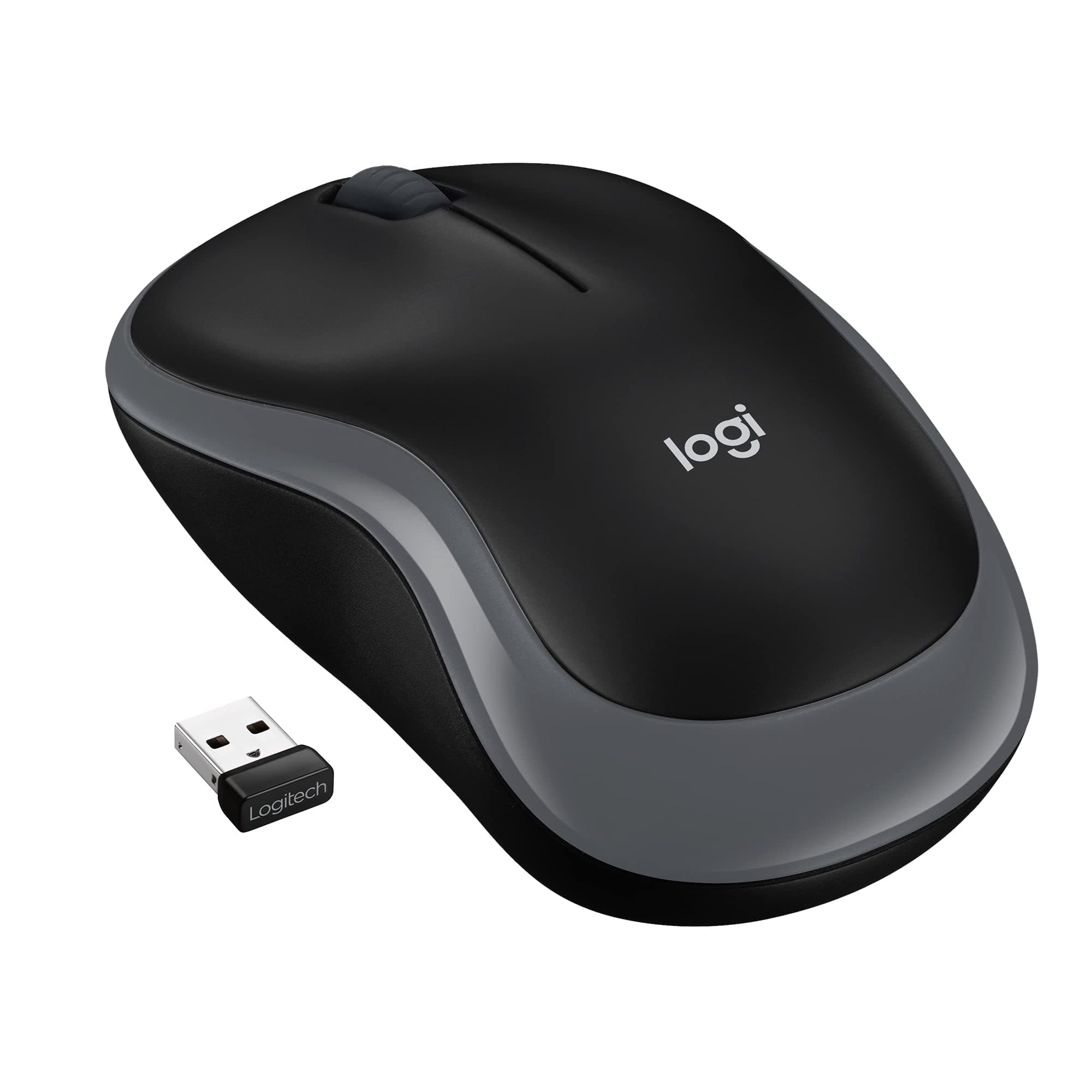 Logitech M185 Wireless Mouse - Grey [Parallel Import Product]