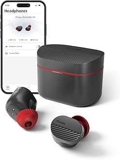 PHILIPS TAA5508 True Wireless Noise Canceling Pro In-Ear Headphones