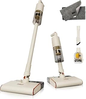 Wet Dry Vacuum Cleaner, All-in-One StickVac with Mop, Solution for Multi-Surface, Perfect for Hardwood, Tile, Marble, Area Rug & More, Corded, Safe for Homes with Children and Pets