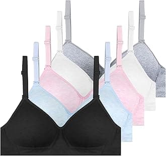 Phennie's Big Girls Training Bras Slim Soft Cup Hasp Teen Small Vest Design Wireless Bra