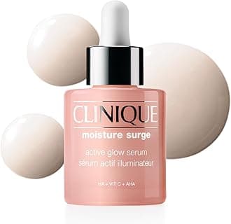 Clinique Moisture Surge Active Glow Serum with Lactic Acid, Hyaluronic Acid + Vitamin C | Hydrating, Lightweight + Oil Free​