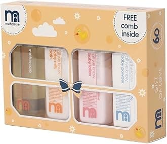 Baby My First Gift Set(Lotion,Shampoo,Bath Milk,Powder and Hair Comb) by Fratelli