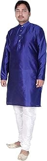 Modern Garments Silk Blend Men's Kurta Pyjama Set/Kurta Pajama for Men