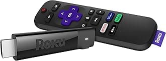 Streaming Stick plus 4K HDR HD player with 4x the wireless range & voice remote TV power and volume 3810R
