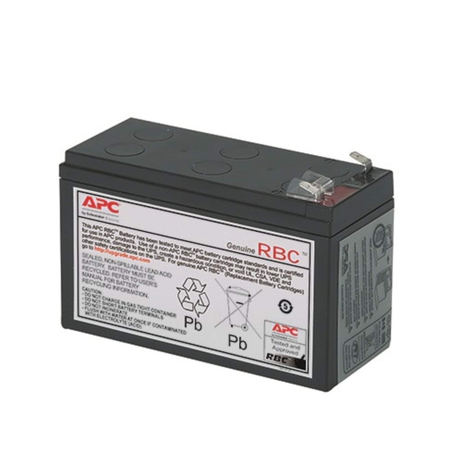 APC UPS Battery Replacement APCRBC154 for APC Back-UPS Models BE600M1, BE670M1, BN650M1, BN675M1