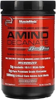 Muscle Meds Amino Decanate, Watermelon, 13.3 Oz