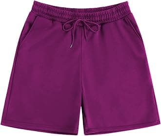 Girl's Jorts Denim Shorts Bow Embroidery Straight Leg Bermuda Jean Shorts with Pockets