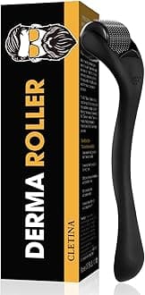 540 Titanium Derma Roller - Microneedle Micro Needle Roller for Men and Women Home Use - Microneedling Microneedle Skin Care Tool B10