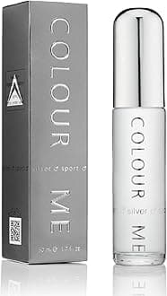 Silver Sport Perfume for Men. 50ml Eau de Parfum, Luxury Fragrance - Mens Aftershave, Long Lasting Fragrance for Men by Milton-Lloyd
