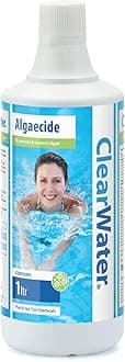 Algaecide Algae Remover for Swimming Pool and Spa Hot Tub Water Treatment, Highly Effective Formula, 1 Litre