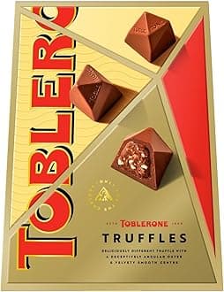 Truffles, Milk Chocolate with Honey and Almond Nougat Filling, Established in Switzerland, Perfect for Gifting, 180 g (Pack of 1)