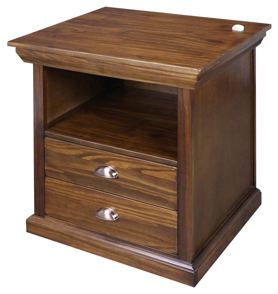 Lincoln Nightstand with Locking Concealed Drawer