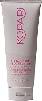 Jumbo Ultra Restore Body Butter, Whipped Lightweight Formula, Hyaluronic Acid & Mango Seed Butter, Deep & Long-Lasting Moisture, Coconut 12 oz