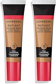 COVERGIRL Outlast Extreme Wear Concealer, Natural Tan 862, Shelf Pack of 2