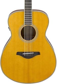 FS-TA Concert Size Transacoustic Guitar w/ Chorus and Reverb, Vintage Tint
