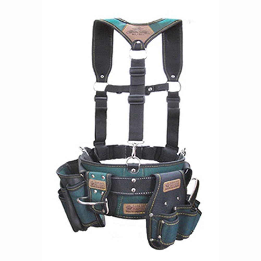 Multi tool holders Suspender KL-5000 + a Drill Holster + a Multi Tools Holster + a Wide Width Belt + Mini Hammer Rack + Nail pocket