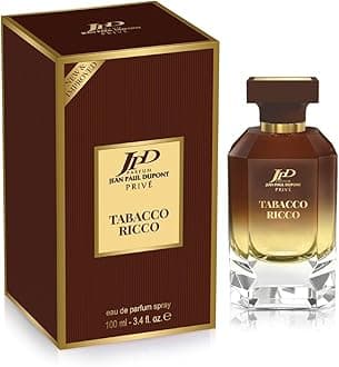 – Privé Tabacco Ricco Eau de Parfum 100 ml | Amber, Tobacco, Spicy Luxury Fragrance & Ideal Gift for Men & Women