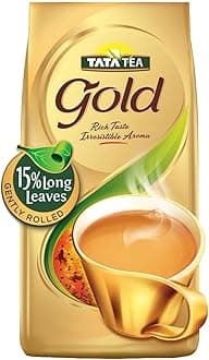 Tata Tea Gold 500 gram, Premium Assam teas with Gently Rolled Aromatic Long Leaves, Rich & Aromatic Chai, Black Tea