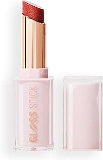 Pout Lip Gloss Stick, Pigmented High-Shine Formula with Hyaluronic Acid & Vitamin E, Vegan & Cruelty-Free, Shimmer Sugar Cookie Pink, 0.1 fl oz