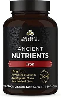 ANCIENT NUTRITION Iron, 30 CT