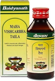- Mahavishgarbh tail Helps in Mascular pain, inflammatory infections and acute vatrogas 100 ml