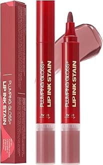 Lip Liner and Oil Set | Hydrating Lip Oils and Liner Pencil Combo Sets - Non-Sticky Long-Lasting Beauty Makeup Cosmetics for Women Wife Sister Family Girls