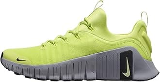 NikeFree Metcon 6 Men's Workout Shoes (FJ7127-700, Light Lemon Twist/Cement Grey)