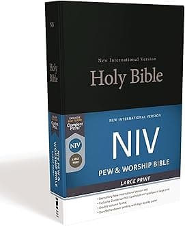 NIV PEW WOR BIB LP HC Hardcover – Large Print, 21 November 2017