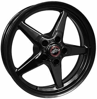 Wheels 92-795252B 92 Series Drag Star Bracket Racer Wheel Size: 17 x 9