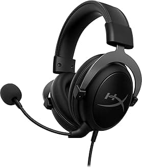 HyperX Cloud II - Gaming Headset, 7.1 Surround Sound, Memory Foam Ear Pads, Durable Aluminum Frame, Detachable Microphone, Works with PC, PS5, PS4, Xbox Series X|S, Xbox One – Gun Metal