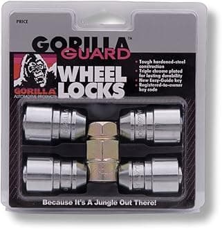 Gorilla Automotive 61641 Acorn Gorilla Guard Locks (14mm x 1.50 Thread Size) - Set of 4
