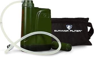 Survivor Filter PRO X - Electric Portable Camping Water Filter - Filters Bacteria, Parasite, Viral